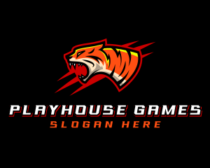 Tiger Scratch Gaming logo design