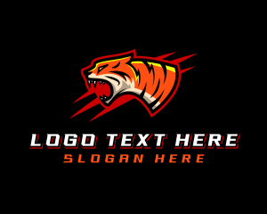 Tiger - Tiger Scratch Gaming logo design