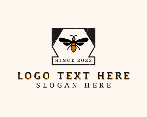 Honey Bee Insect logo