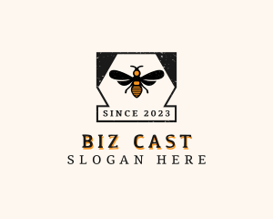 Honey Bee Insect logo