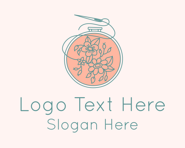 Embroidery logo example 2