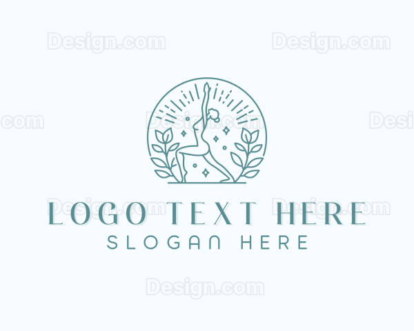 Yoga Fitness Meditation Logo