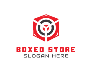 Gaming Target Box logo design