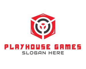 Gaming Target Box logo design