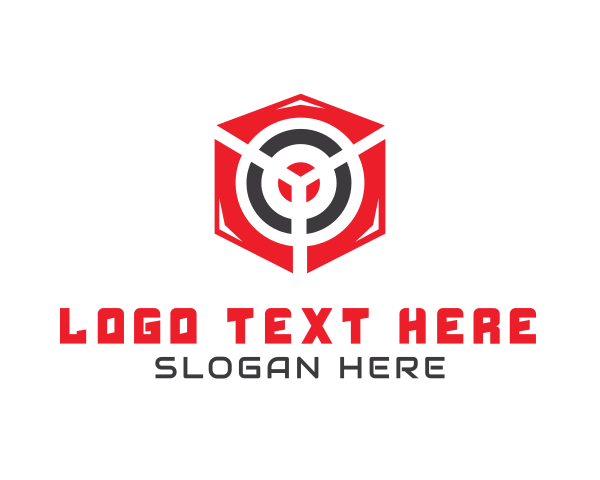 Shooter logo example 1
