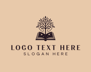 Book Publishing Tree Logo