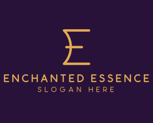 Premium Luxury Letter E Business logo design