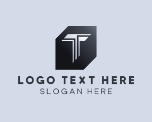 Geometric Technology Letter T logo