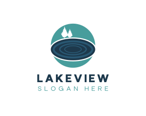 Lake Nature Park logo design