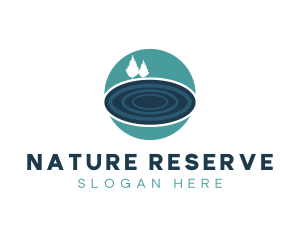 Lake Nature Park logo design