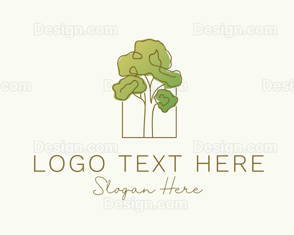 Nature Tree Planting Logo