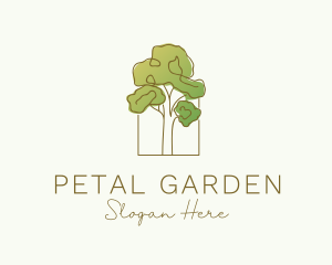 Nature Tree Planting logo design