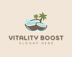 Healthy Coconut Water logo