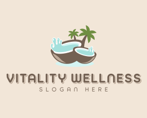 Healthy Coconut Water logo