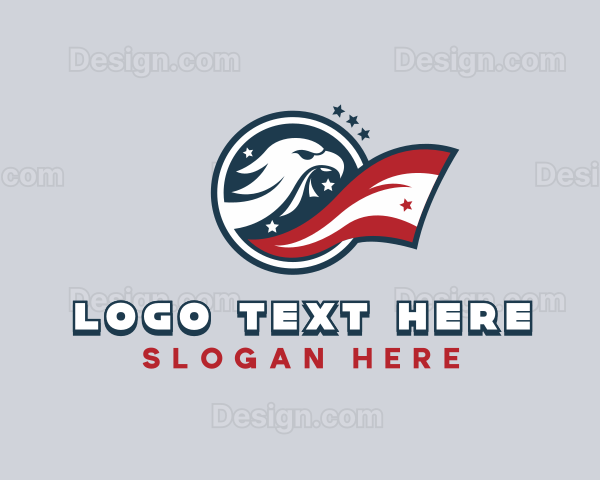 Star Bald Eagle Logo