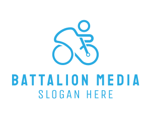 Bicycle Bike Cyclist logo design