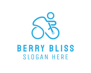 Bicycle Bike Cyclist logo design