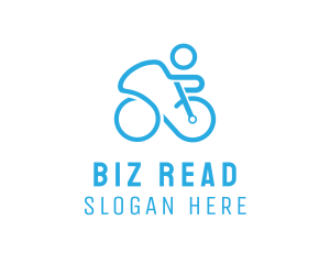 Bicycle Bike Cyclist logo design