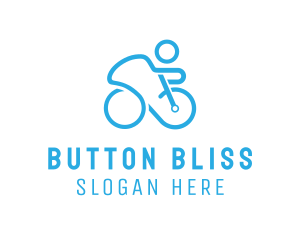 Bicycle Bike Cyclist logo design