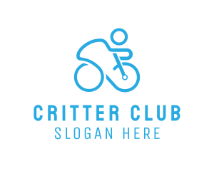 Bicycle Bike Cyclist logo design