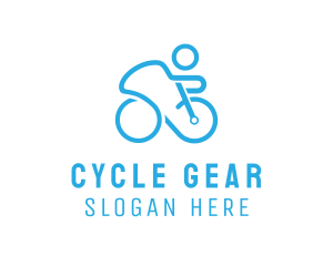 Bicycle Bike Cyclist logo