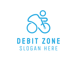 Bicycle Bike Cyclist logo design