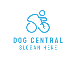 Bicycle Bike Cyclist logo design