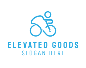 Bicycle Bike Cyclist logo design