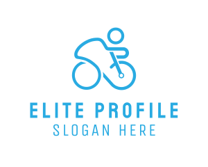 Bicycle Bike Cyclist logo design