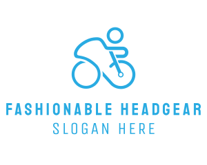 Bicycle Bike Cyclist logo design