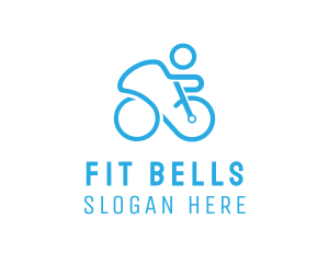 Bicycle Bike Cyclist logo design