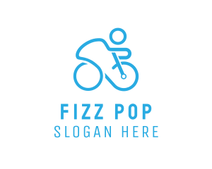 Bicycle Bike Cyclist logo design