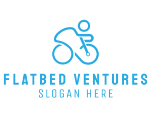 Bicycle Bike Cyclist logo design