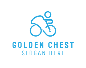 Bicycle Bike Cyclist logo design