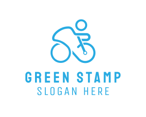 Bicycle Bike Cyclist logo design