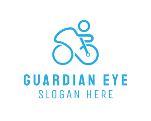 Bicycle Bike Cyclist logo design