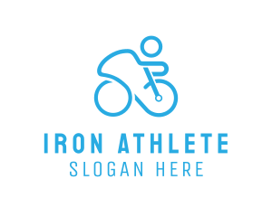 Bicycle Bike Cyclist logo design