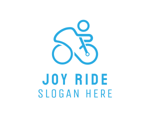 Bicycle Bike Cyclist logo design