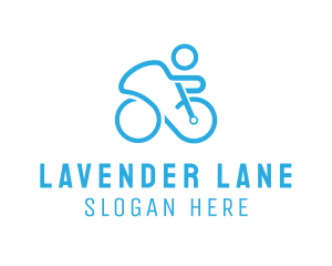 Bicycle Bike Cyclist logo design