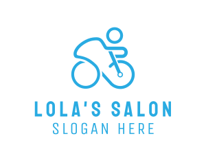 Bicycle Bike Cyclist logo design