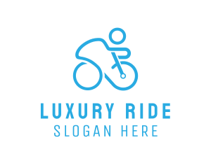 Bicycle Bike Cyclist logo design