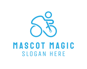 Bicycle Bike Cyclist logo design