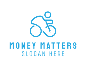 Bicycle Bike Cyclist logo design