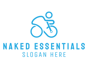 Bicycle Bike Cyclist logo design