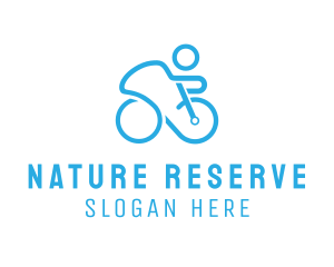 Bicycle Bike Cyclist logo design