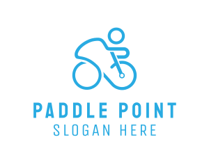 Bicycle Bike Cyclist logo design