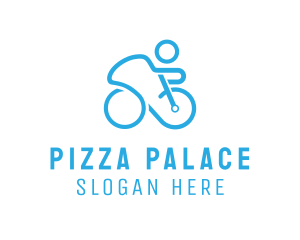 Bicycle Bike Cyclist logo design