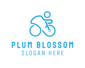 Bicycle Bike Cyclist logo design