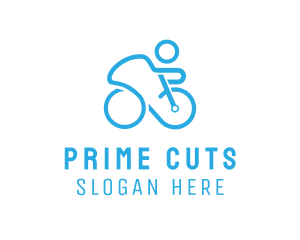 Bicycle Bike Cyclist logo design