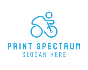 Bicycle Bike Cyclist logo design